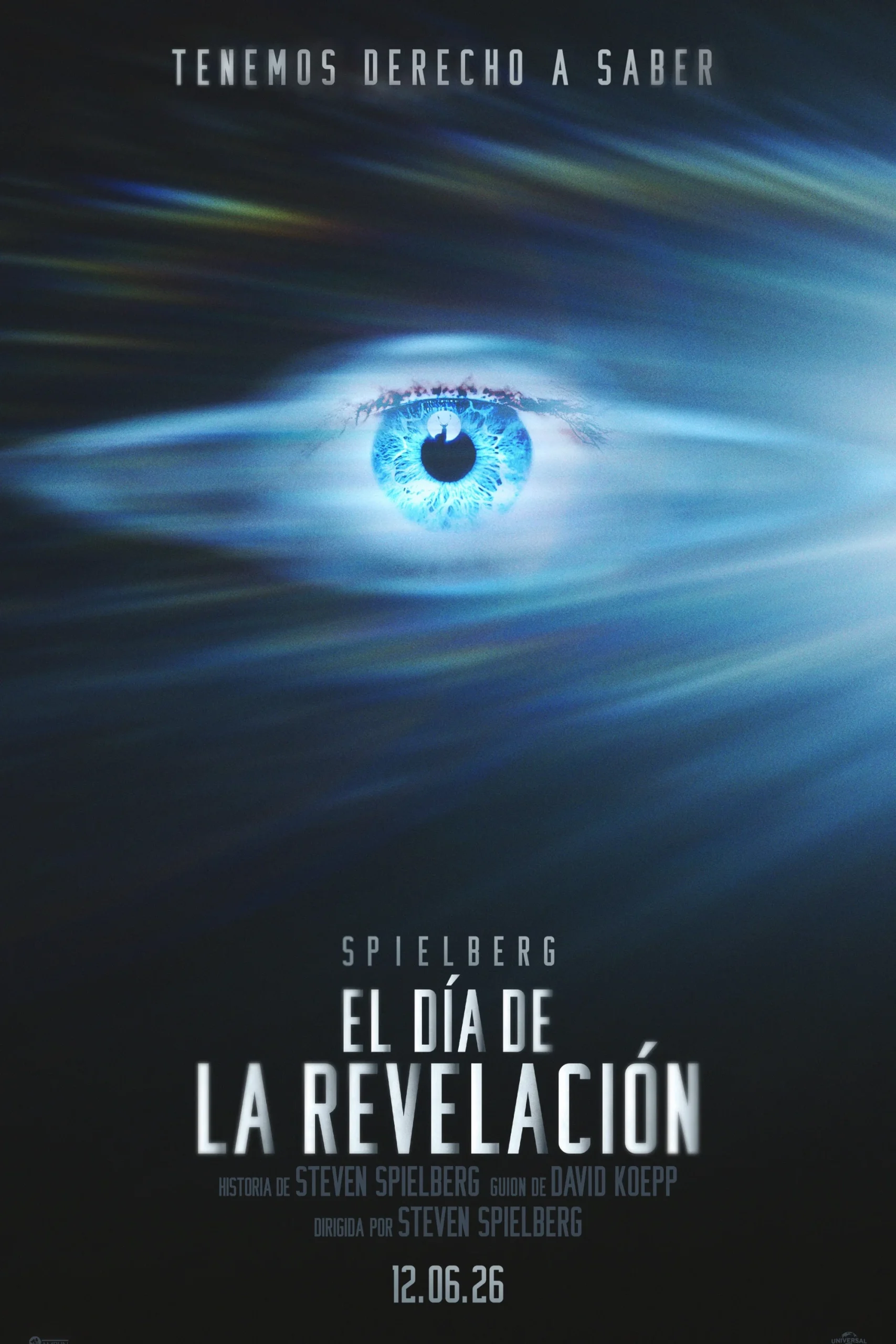Póster de El día de la revelación (Disclosure Day), película de ciencia ficción de 2026