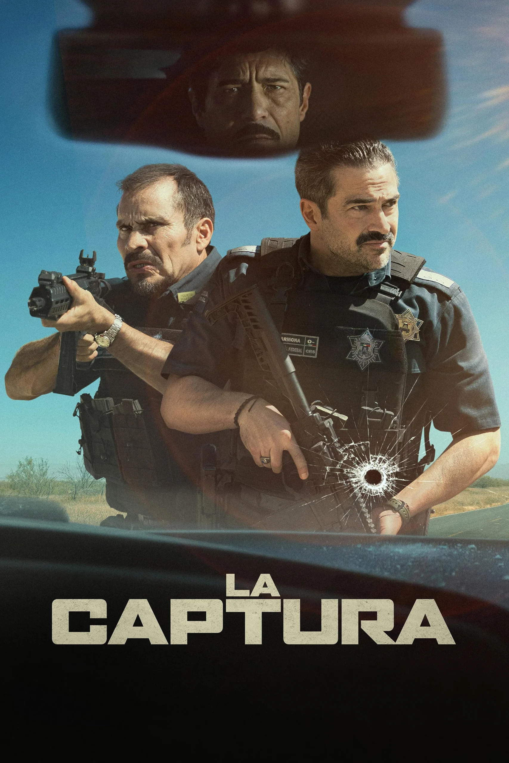 Póster de La captura (2026), película mexicana de acción y suspense